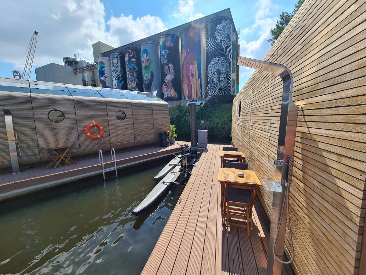 Wikkelboats @ Tramkade Den Bosch Villa Orthen Exterior photo